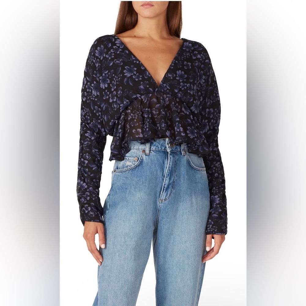 Misa Los Angeles Kesara Top Size Xs